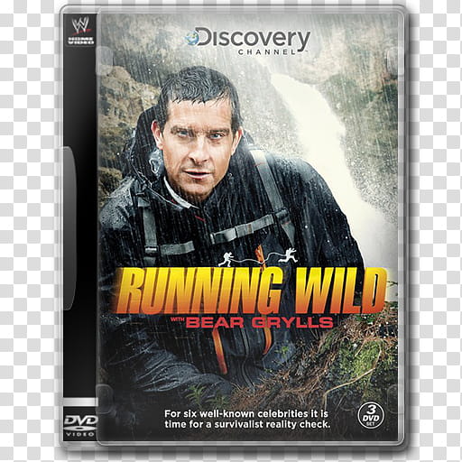 DvD Case Icon Special , Bear Grylls Running Wild DvD Case v. transparent background PNG clipart