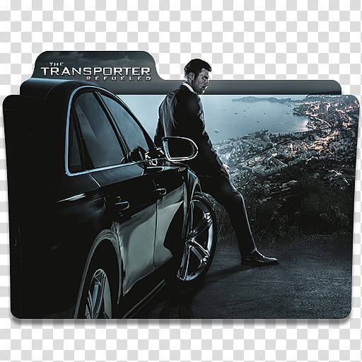  Movie Folder Icon Pack, The Transporter Refueled () transparent background PNG clipart