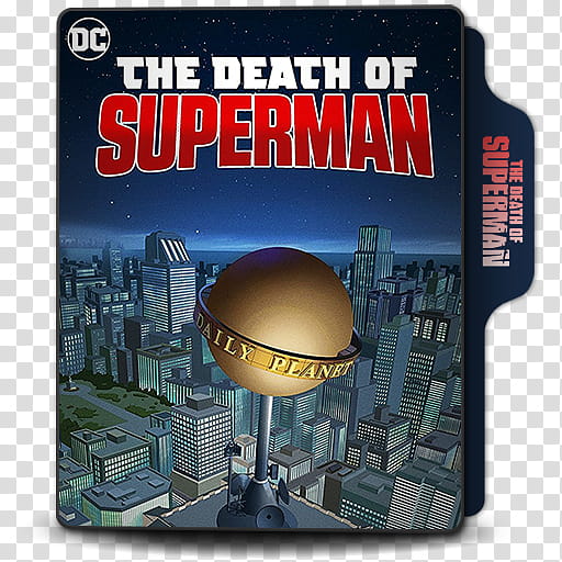 The Death of Superman  Folder Icon, The Death of Superman V transparent background PNG clipart