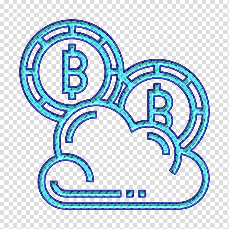 Blockchain icon Bitcoin icon, Text, Line Art, Symbol transparent background PNG clipart