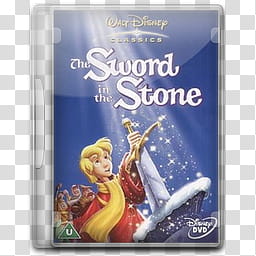 Classic Disney Collection , The Sword In The Stone icon transparent background PNG clipart