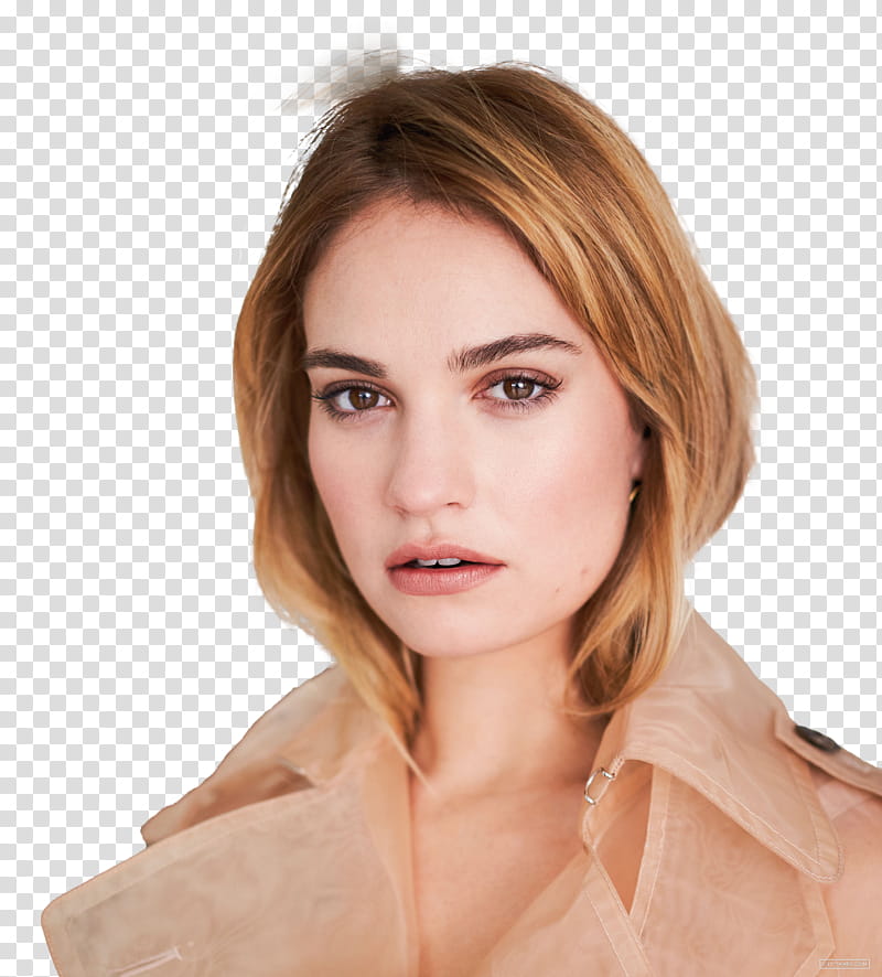 Lily James,  () transparent background PNG clipart