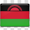 All in One Country Flag Icon, Malawi-Flag- transparent background PNG clipart