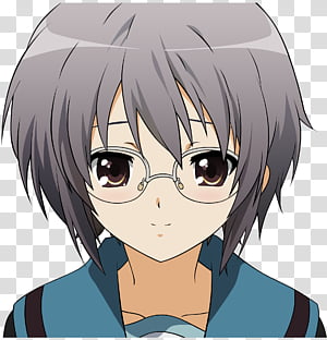 Megane Yuki transparent background PNG clipart thumbnail