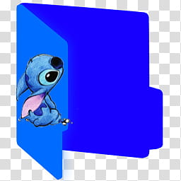 especial Stitch, Stitch folder icon transparent background PNG clipart