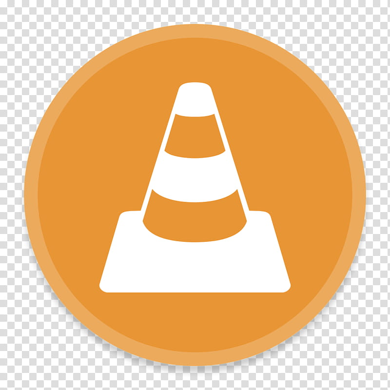 Button UI App One, traffic cone logo transparent background PNG clipart