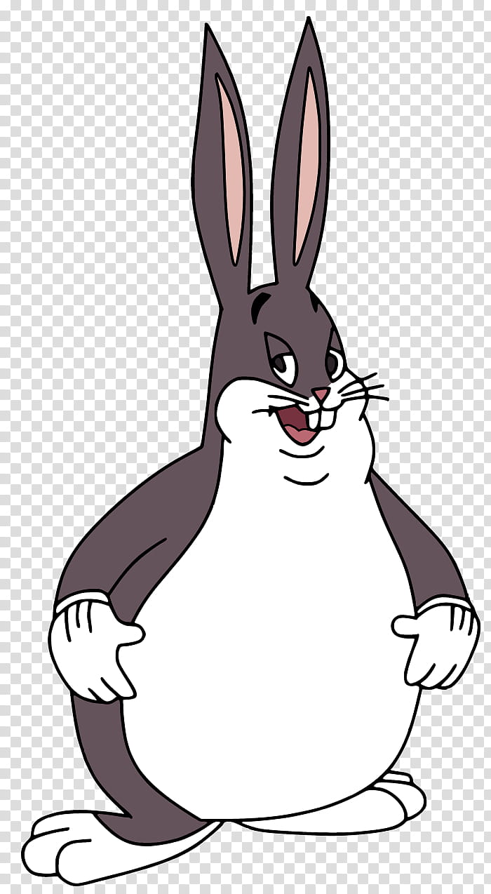 Big Chungus transparent background PNG clipart