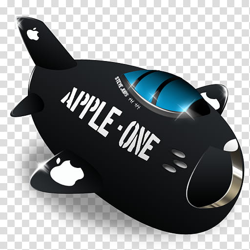 Sabre Apple, black plane transparent background PNG clipart
