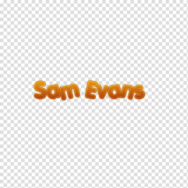 nombres personajes glee, Sam Evans text overlay transparent background PNG clipart