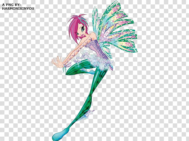 Winx Tecna Sirenix  transparent background PNG clipart