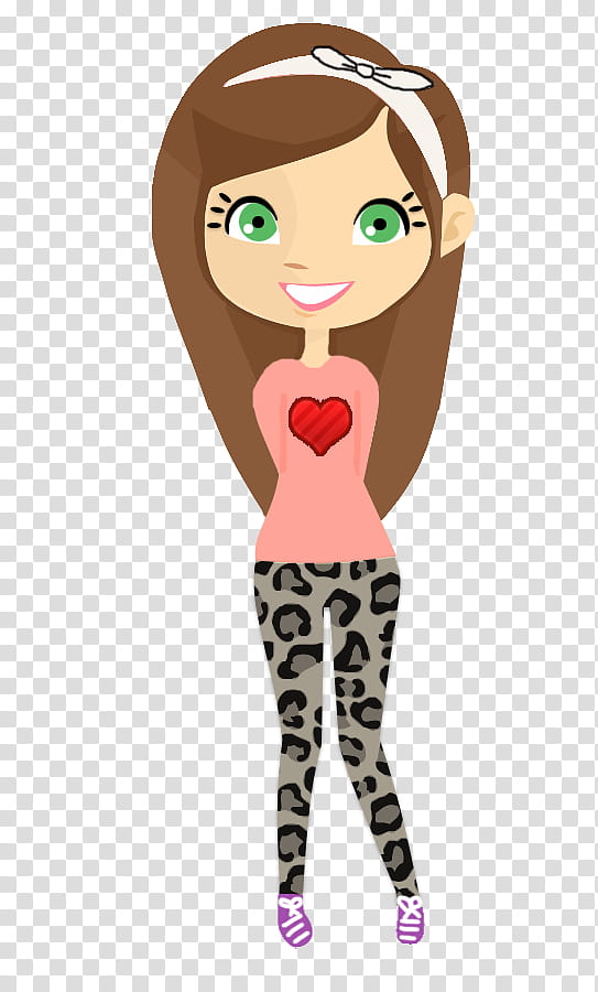 Doll Como yo en Psd y, girl cartoon character transparent background PNG clipart