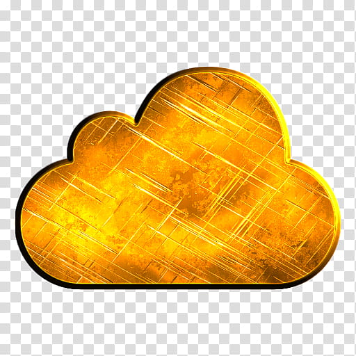 Yello Scratchet Metal Icons Part , mobileme-logo-of-black-cloud transparent background PNG clipart