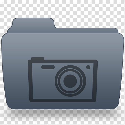 Blue Leopard, camera and folder transparent background PNG clipart