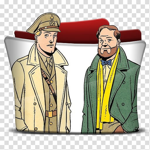 Blake et Mortimer Folder Icon, Blake et Mortimer Folder Icon transparent background PNG clipart