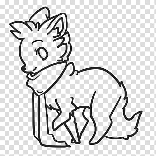 Scarf Dog Base FREEUSE, white and black animal art transparent background PNG clipart