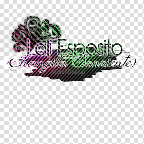 Texto Lali Esposito transparent background PNG clipart