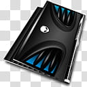 AlienWare menu, black Alienware laptop illustration transparent background PNG clipart