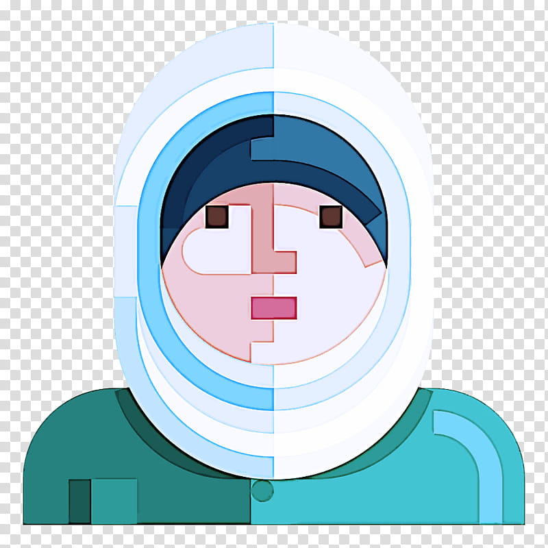 nose cartoon cheek line circle, Arab Cartoon People, Smile transparent background PNG clipart