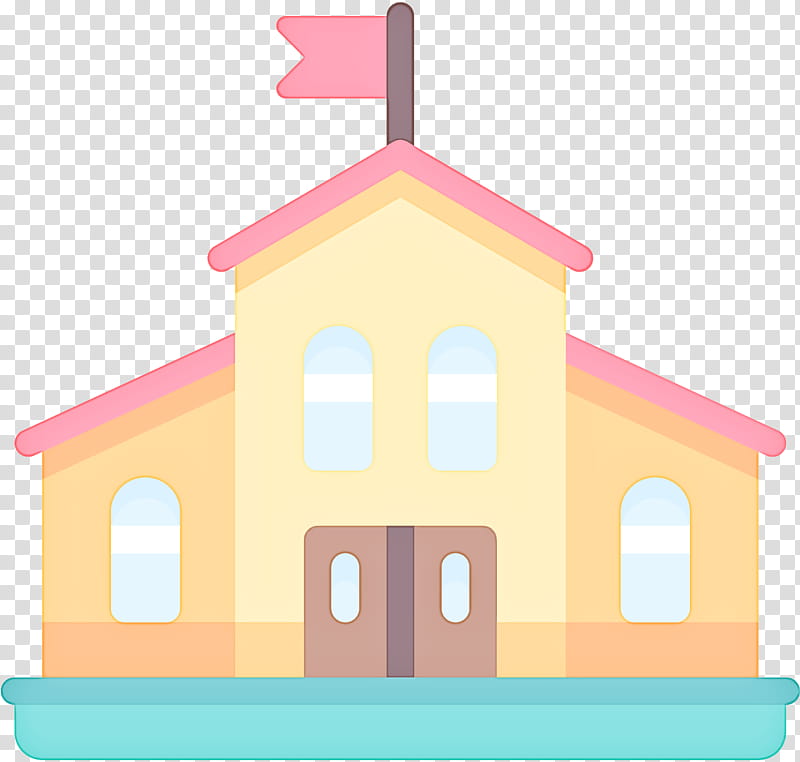 pink house architecture home, Steeple, Building, Chapel transparent background PNG clipart