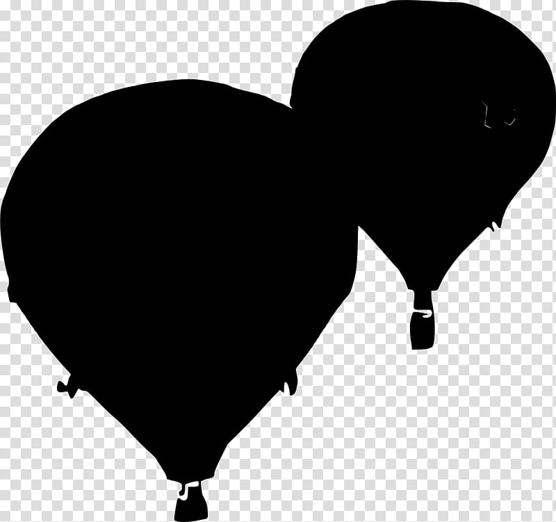 Hot Air Balloon Silhouette, Drawing, Transport, Vintage Hot Air Balloon, Hot Air Ballooning, Black, Lighting, Heart transparent background PNG clipart