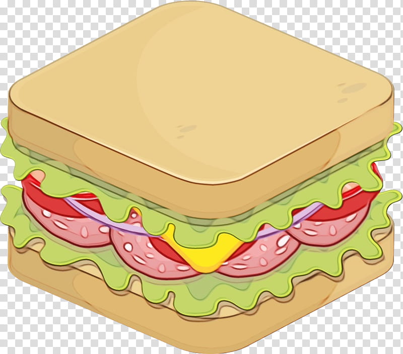 finger food sandwich fast food food cheeseburger, Watercolor, Paint, Wet Ink, Food Storage Containers transparent background PNG clipart