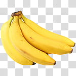 New DISCULPA, ripe bananas transparent background PNG clipart