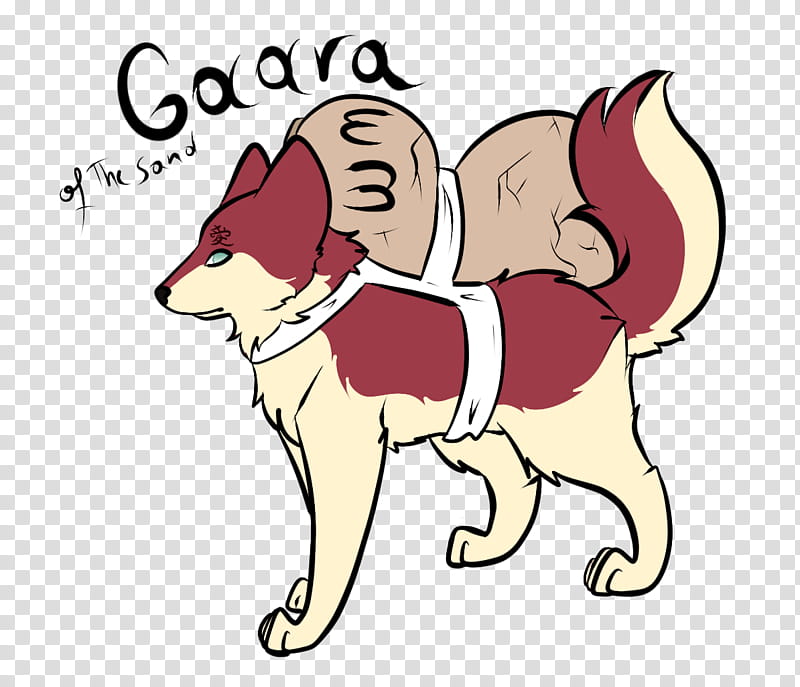 Free to use Gaara Wolf form transparent background PNG clipart