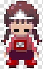 Yume Nikki Madotsuki Sprite Icons,  x ns transparent background PNG clipart