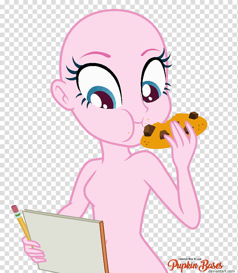 EG base Just eatin a lil cookie S Pinkie Pie, woman illustration transparent background PNG clipart