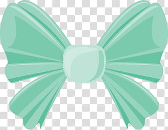 Colorful Bows, green bow illustration transparent background PNG clipart