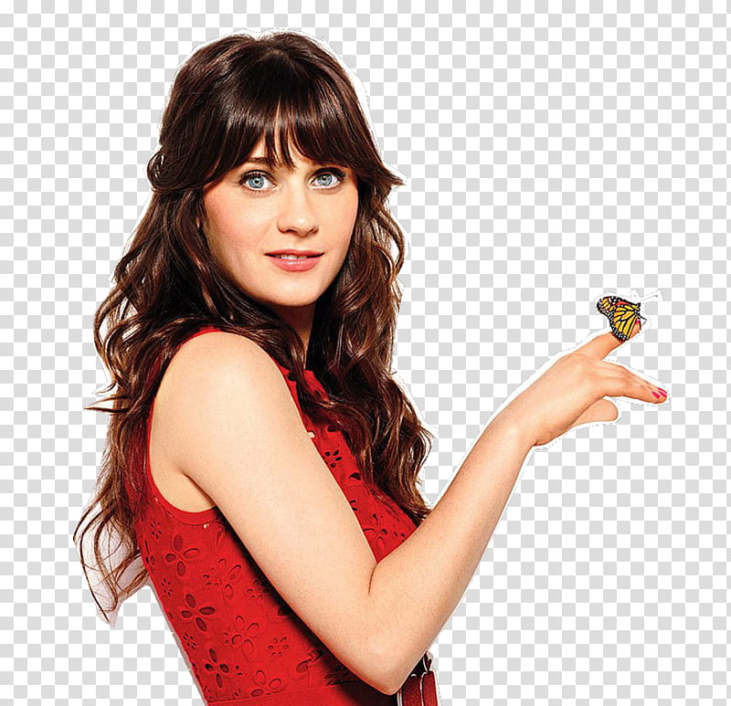 Zooey Deschanel transparent background PNG clipart