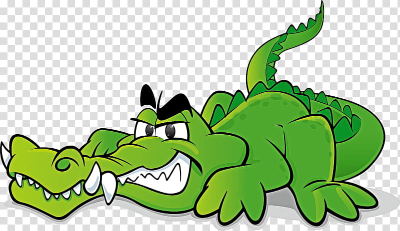 Alligator, Crocodile, Alligators, Crocodiles, Line Art, Green, Cartoon, Color transparent background PNG clipart