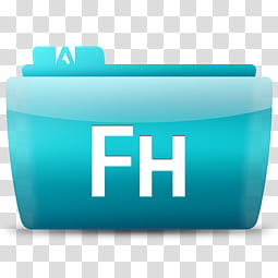Colorflow   an Adobe, FH folder icon transparent background PNG clipart