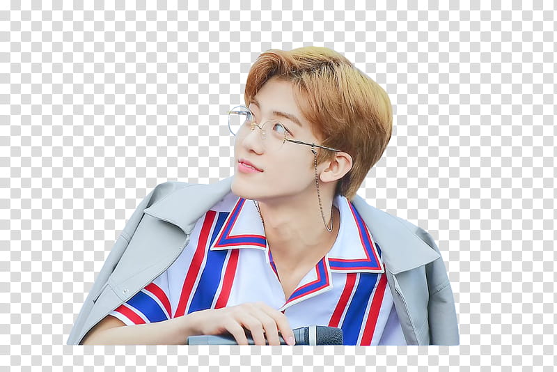 JAEMIN NCT DREAM, women's white and blue striped shirt transparent background PNG clipart