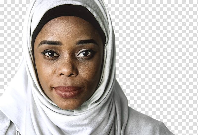 Hijab, Girl, Woman, Portrait, Islam, Face, White, Skin transparent background PNG clipart