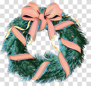 Christmas Decoration, Pop Art, Retro, Vintage, Christmas Ornament, Wreath, Christmas Day, Feather transparent background PNG clipart thumbnail