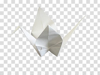 Origami, white origami paper transparent background PNG clipart