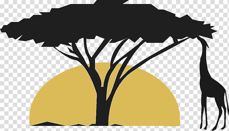 Travel Nature, Hotel, Safari, Traveller, Silhouette, TripAdvisor, Maun, Yellow transparent background PNG clipart