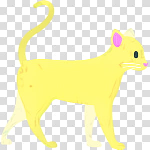 Dog And Cat, Whiskers, Yellow, Line, Tail, Animal, Animal Figure, Fawn transparent background PNG clipart thumbnail