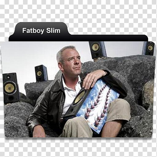 Music Icon Collection, Fatboy Slim transparent background PNG clipart