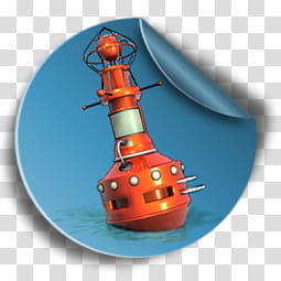 Sphere   , orange fishing buoy transparent background PNG clipart