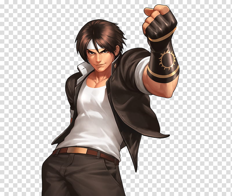 Iori Yagami KOF OL, male game character transparent background PNG