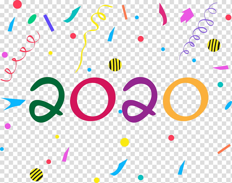 happy new year 2020 new year 2020 new years, Text, Pink, Line, Circle transparent background PNG clipart
