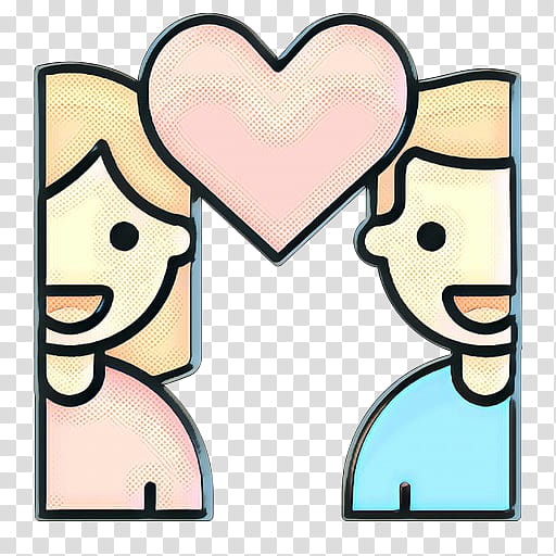 Heart Emoji, Pop Art, Retro, Vintage, Emoticon, Symbol, Man, Cartoon transparent background PNG clipart