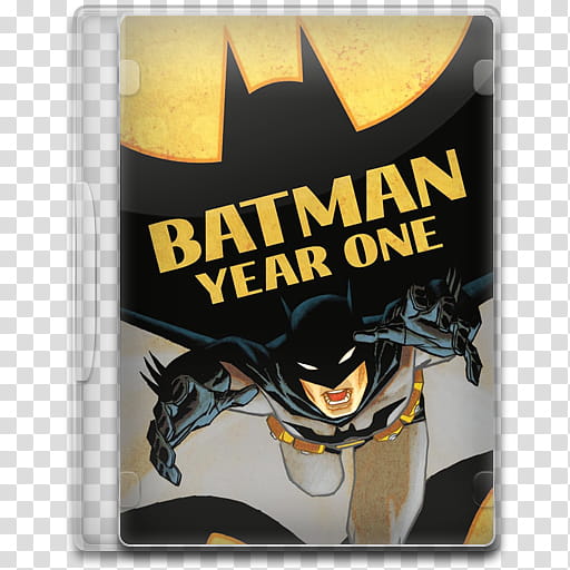 Movie Icon Mega , Batman, Year One, Batman Year One DVD case icon transparent background PNG clipart