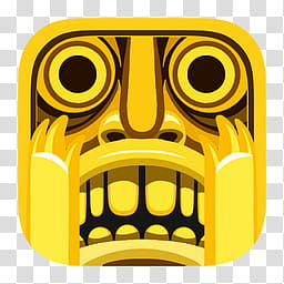 iOS  Icons, Temple Run logo game application transparent background PNG clipart