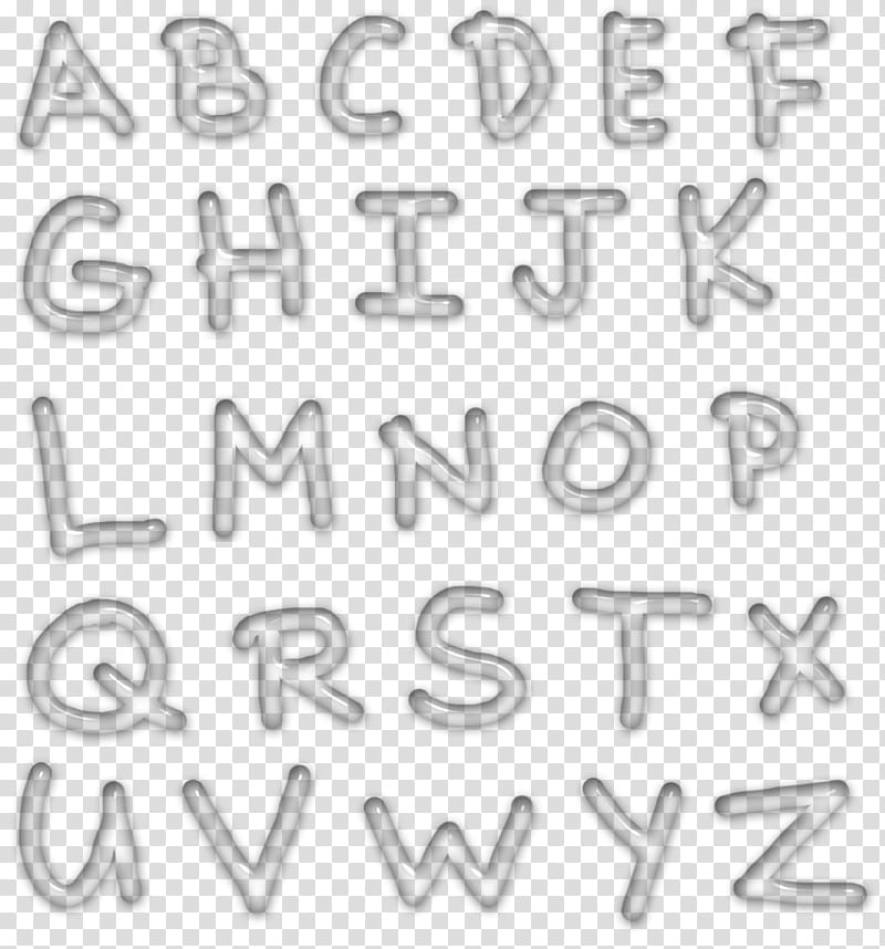 The Ridiculous Set of Bubbles, alphabet letter screenshot transparent background PNG clipart