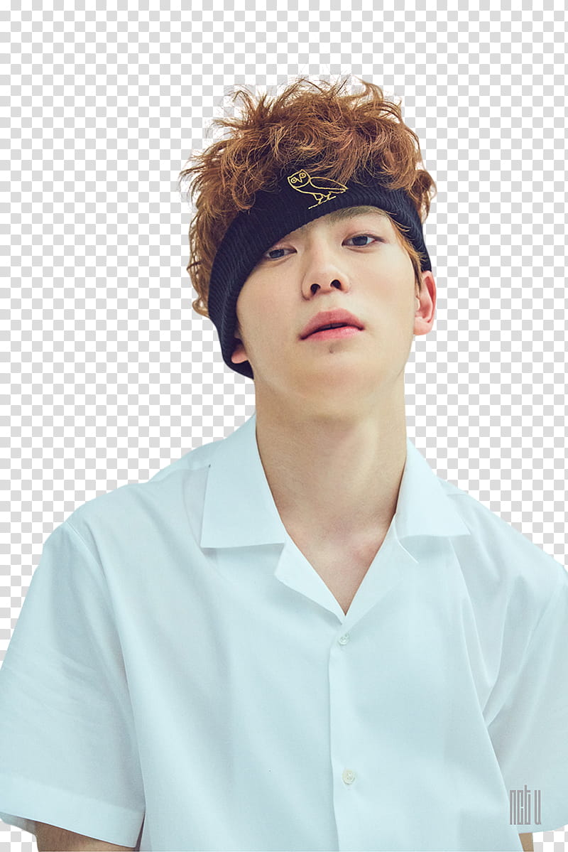 Jaehyun NCT The th Sense, men's white collared top transparent background PNG clipart