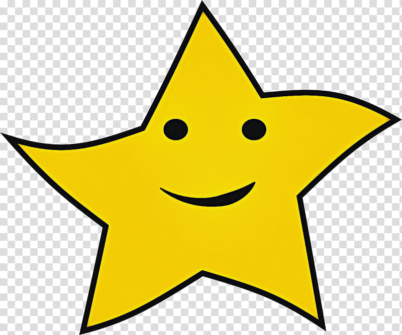 Emoticon, Yellow, Facial Expression, Smiley, Cartoon, Star, Line, Symbol transparent background PNG clipart