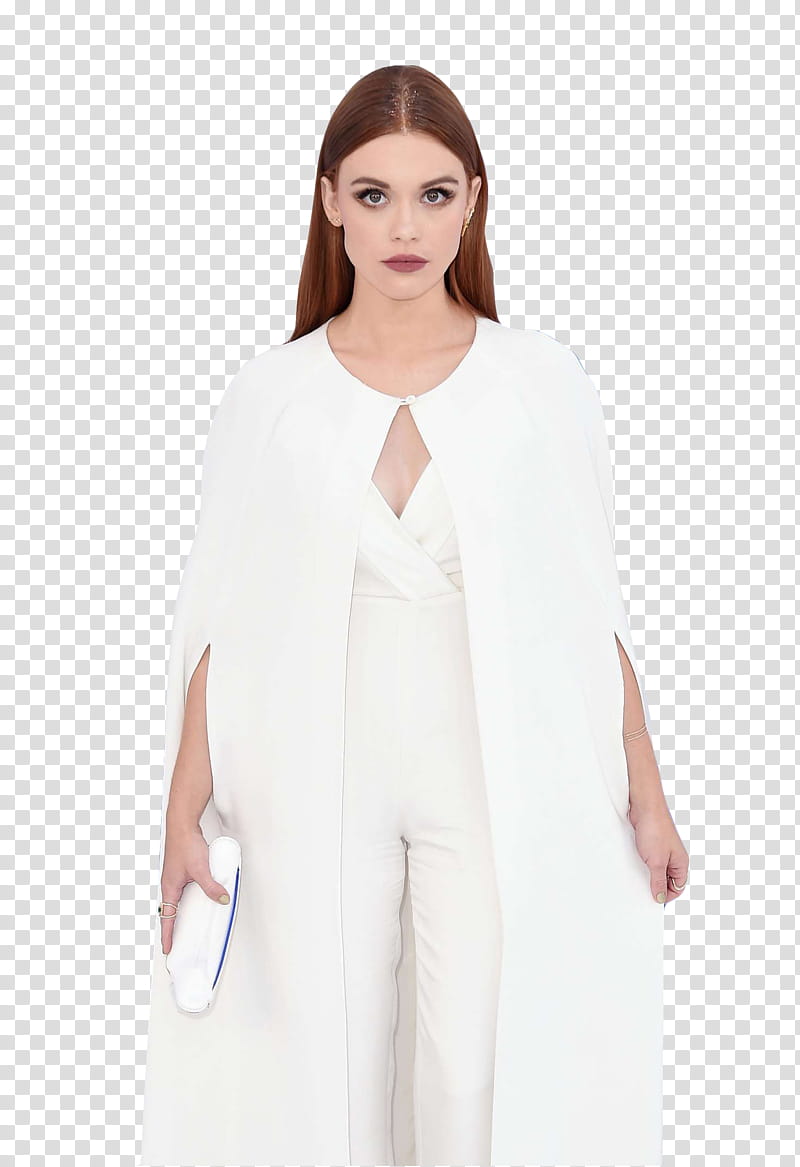 Holland Roden, women's white dress transparent background PNG clipart